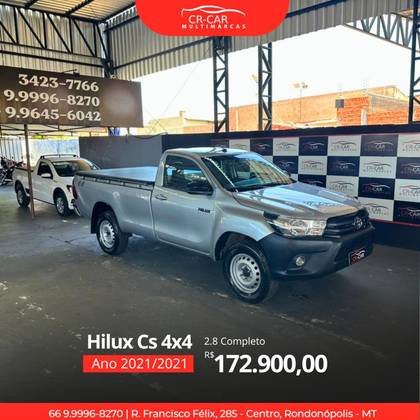 TOYOTA HILUX 2.8 D-4D TURBO DIESEL CS 4X4 MANUAL TOYOTA HILUX 2.8 D-4D TURBO DIESEL CS 4X4 MANUAL